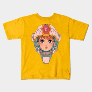 CHVLR Pilot Head Kids T-Shirt